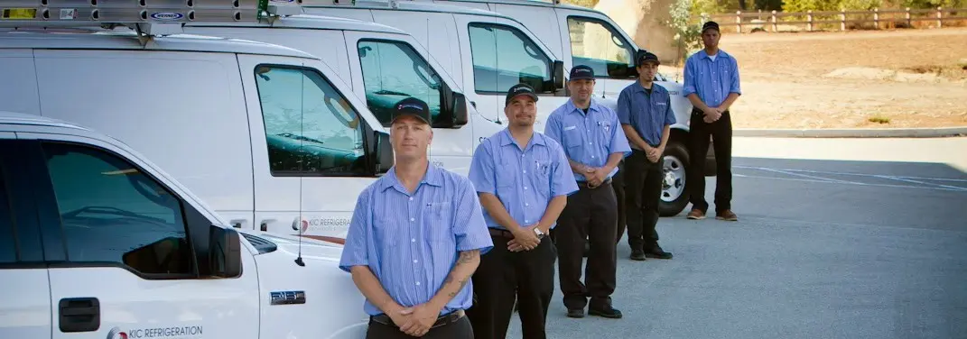 KIC Refrigeration crew ready for Mini Split Repair jobs across Fort Valley